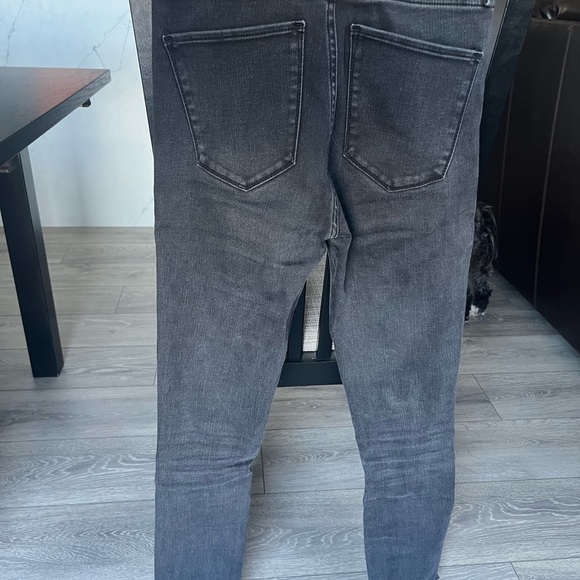 Abercrombie & Fitch - size 25 (0) - black skinny ankle jeans - Picture 3 of 3